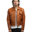 80's Leather Jacket - Large
