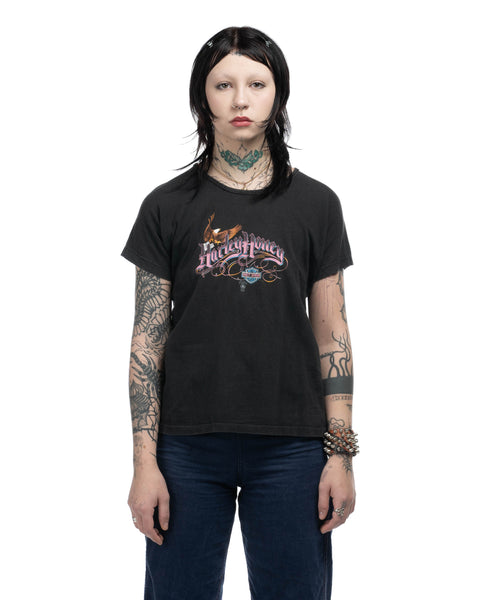 80's 3D Emblem Sweetheart Tee - Medium