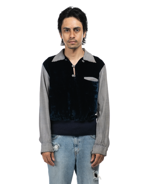 1950s Velvet Gaucho Shirt