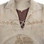 60's Suede Lace & Zip Pull-Over - Medium