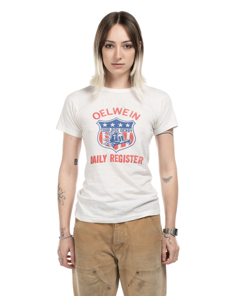 1940s Velva Sheen Soap Box Derby Tee