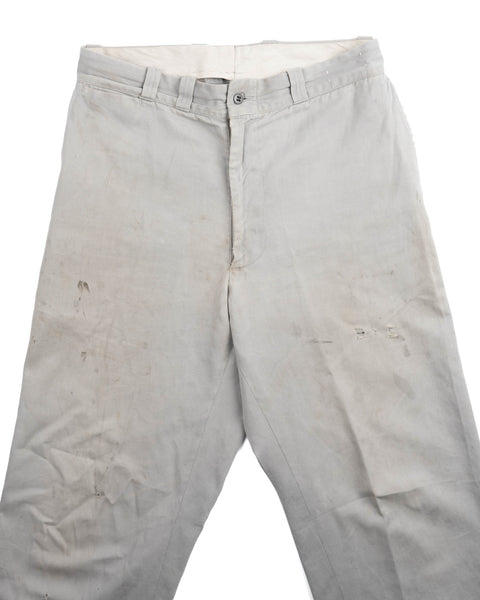 50's Thrashed Big Mac Sailcloth Trousers - 30" x 28"