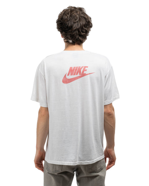 80's Nike Swoosh Foot Race Tee - Large