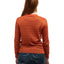 60's Orange Striped Pullover - Small