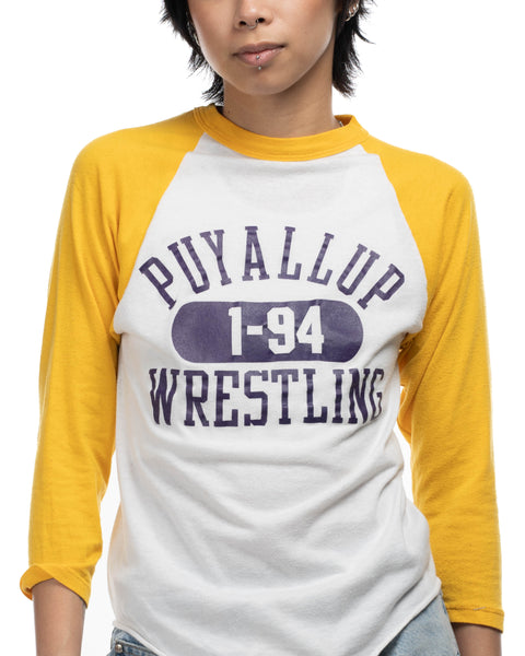 80's Russell Raglan Tee - Small