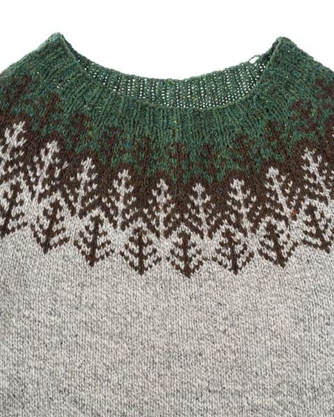 70's Homemade Knit Sweater - Large