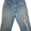 80's Thrashed Levi's Orange Tab Denim - 32" x 29"