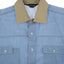70's Asymmetrical Pocket Chambray Shirt - Medium