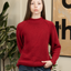 1990s J. Crew Cotton Roll Neck Sweater