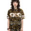 60's Patterned Aloha Shirt - Small
