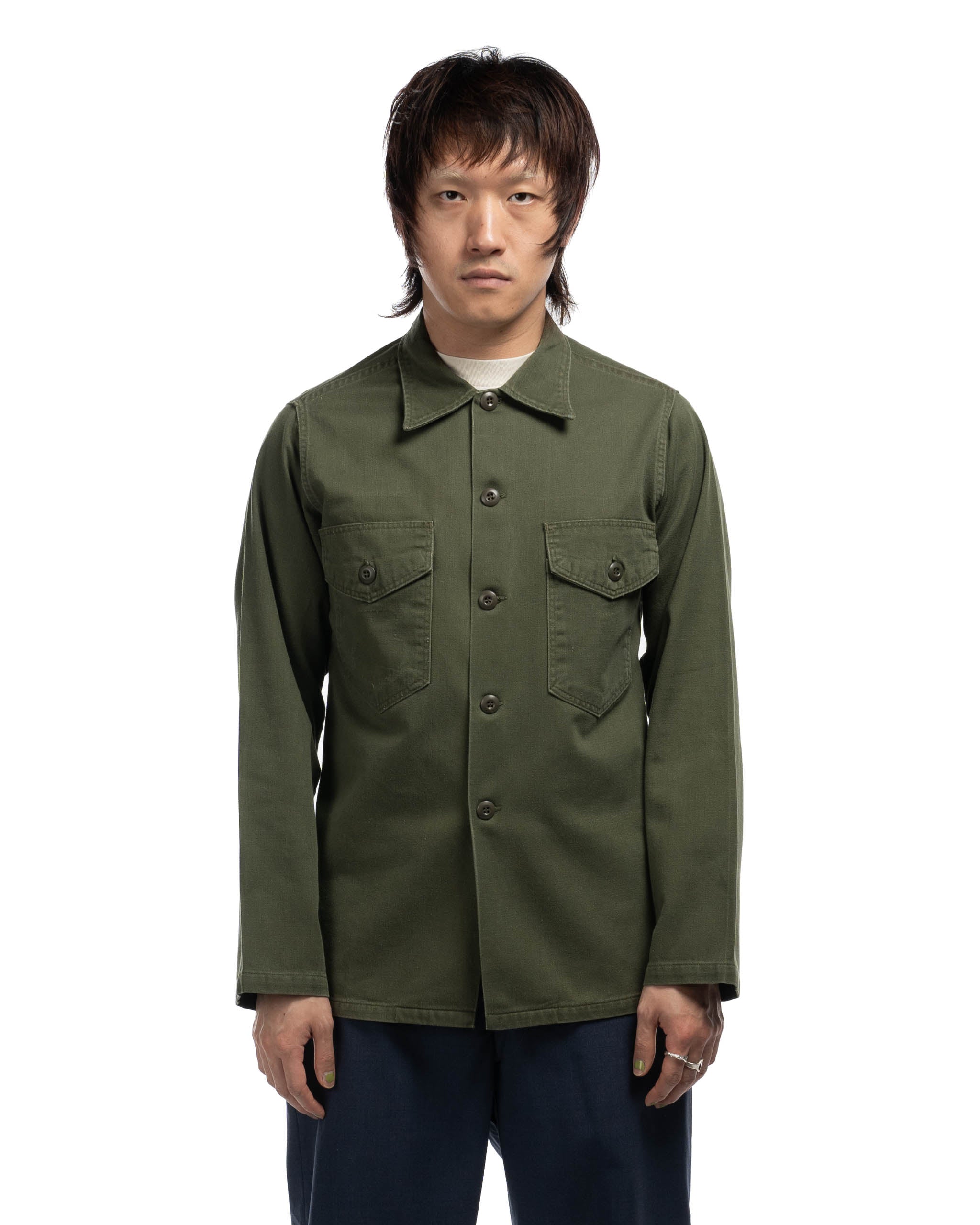 dead stock 60's OG-107 Utility Shirt 最初期 60's OG-107 Utility Shirt - Medium – Kissing Booth