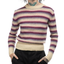 1970s Striped Shetland Wool Sweater