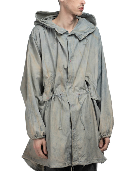 1960s Over-Dyed Snow Camo Parka