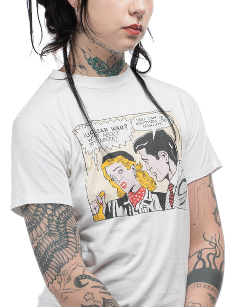 80's Mark Vallen Nuclear War Tee - Medium
