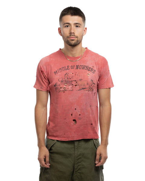 70's Thrashed Nowhere Tee - Medium