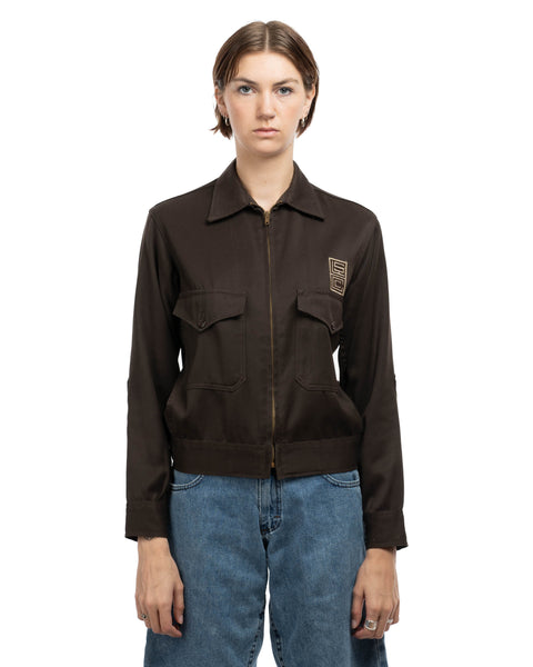 70's Cropped Work Jacket - Small
