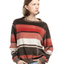 1970s Velvety Striped Sweatshirt