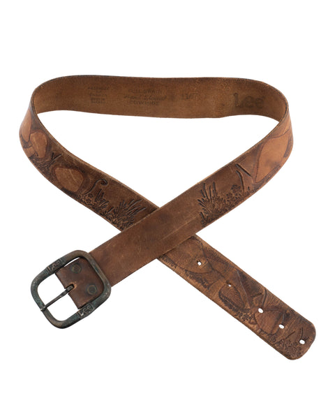70's Lee Mushroom Belt - 29"- 35"