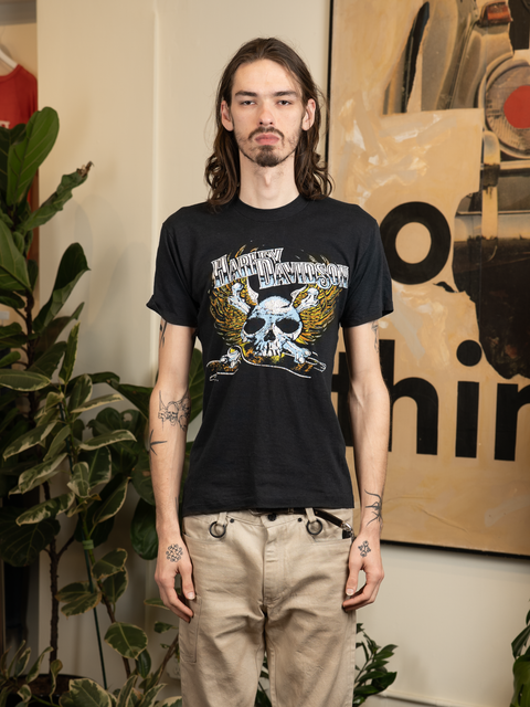 1980s Harley Skull Shirt