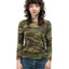 80’s Camo Long Sleeve Tee - Small