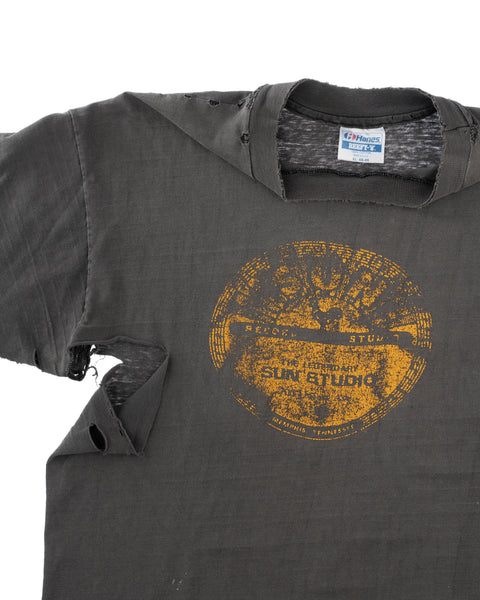 80's Thrashed Sun Studio Tee - Large