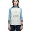 70's Glitter Gothic Raglan - Small