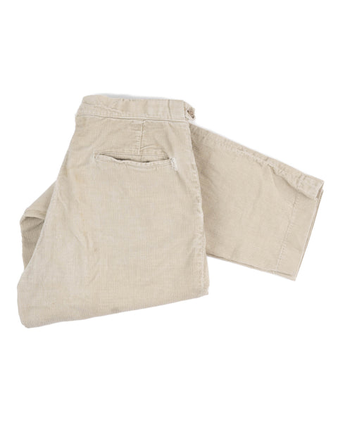 60's Corduroy Trousers - 26" x 31"
