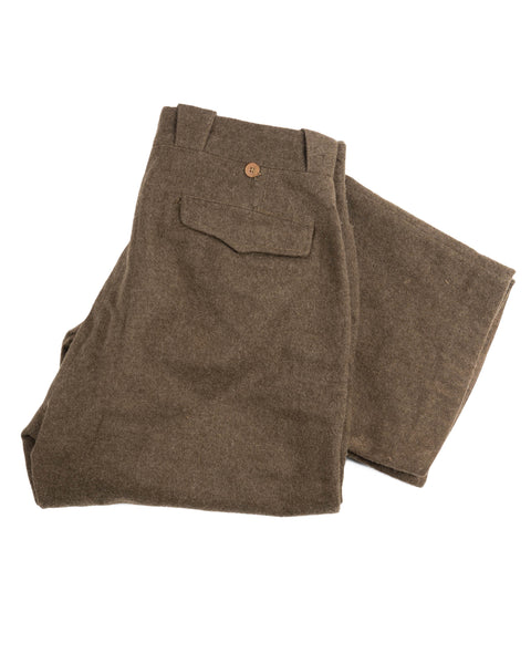 50’s Military Wool Trousers - 32” x 30”