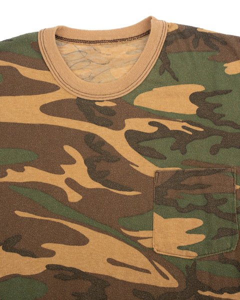 80’s Camo Pocket Tee - Medium