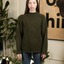 1990s J. Crew Cotton Roll Neck Sweater