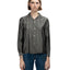 50's Metallic Loop Collar Shirt - Small