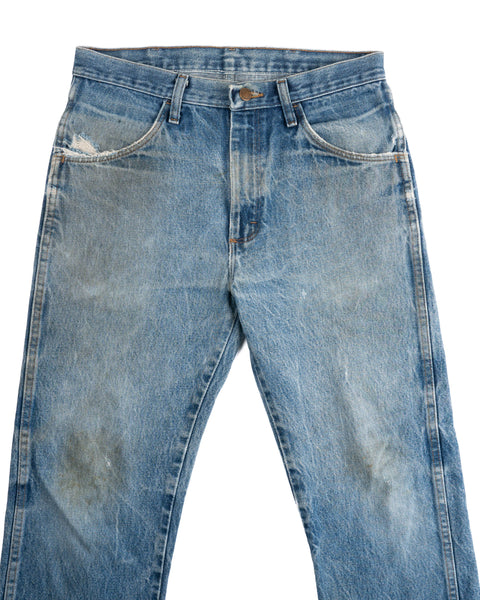 90's Thrashed Rustler Denim  - 31" x 30"