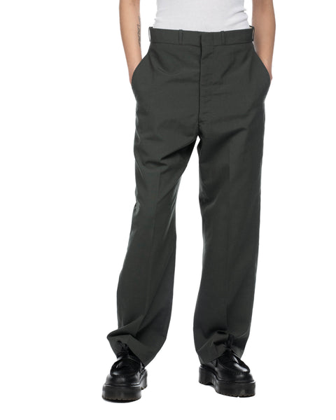 70's Wool Officer Trousers - 28" x 29"
