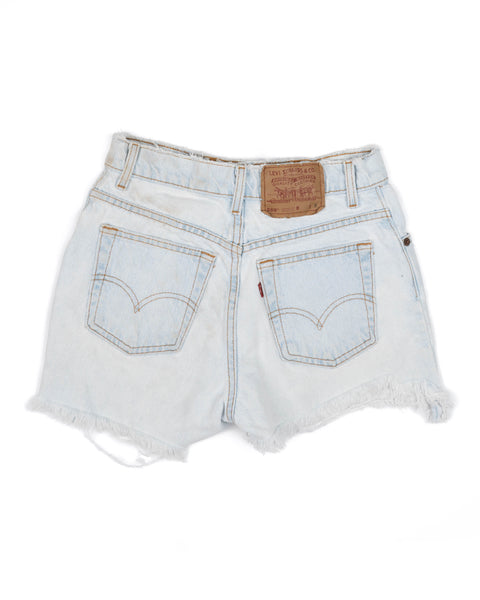 90's Levi's 505 Bleached Cutoffs - 26" x 3"
