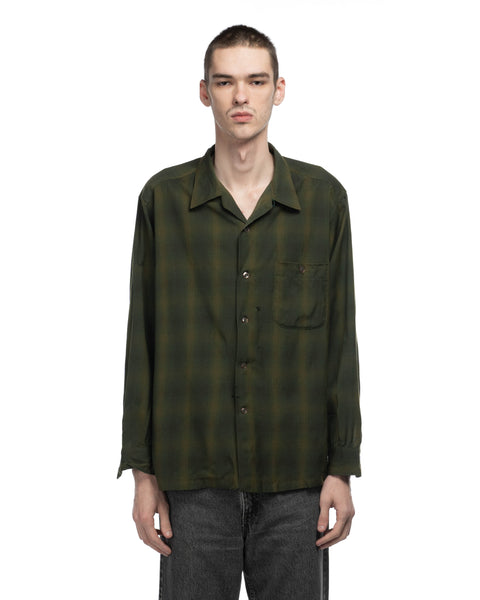 50's Pendleton Loop Collar Shirt - XL