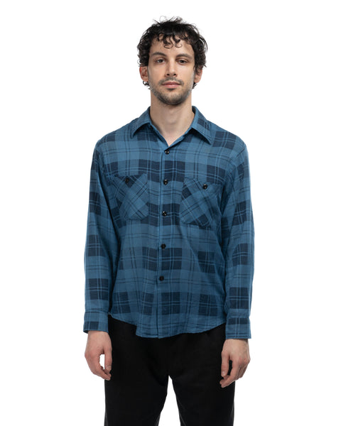 70's Light Cotton Flannel - Large