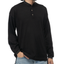 1990s Waffle Henley Thermal