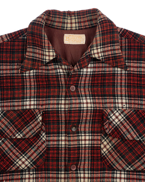 60’s Pendleton Loop Collar Flannel - Small