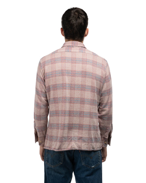 80's Plaid Flannel Shirt - Medium