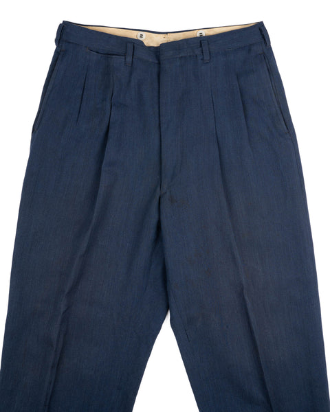 40's Pleated Trousers - 32" x 29"