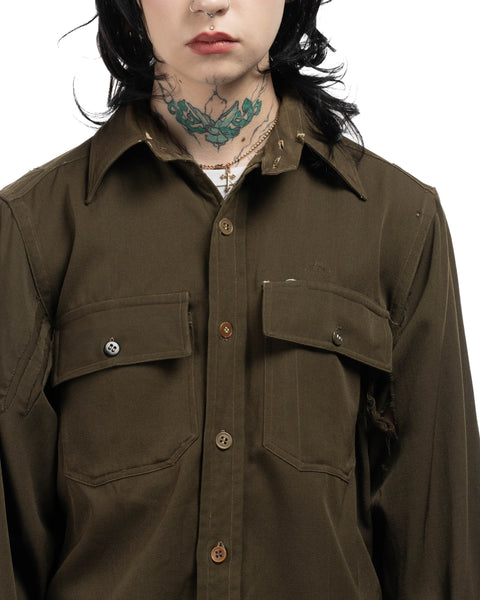 40's Chin-Strap Shirt - Small