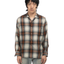 1960s Shadow Plaid Flannel Shirt