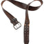 70's Wide Leather Belt - 33" - 39"