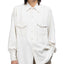 50's Gabardine Western Snap Shirt - Medium