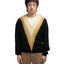 60's Italian Wool V-Neck Sweater - Large