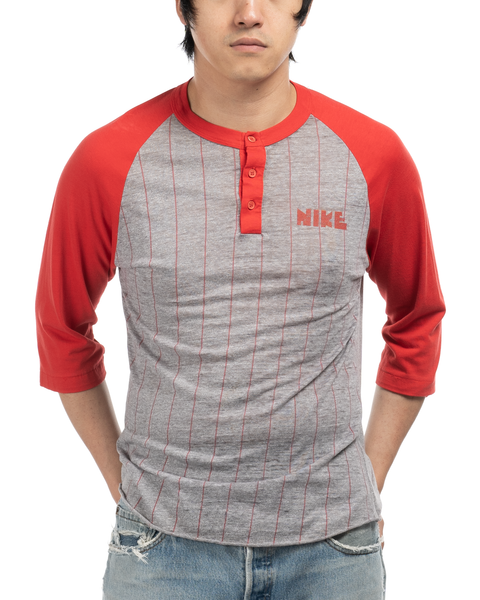 1980s Nike Henley Tee