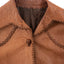 60's Braided Leather Jacket - XS