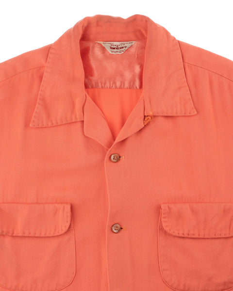 50's Heavy Gabardine Loop Collar - Large