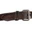 70's Wide Leather Belt - 33" - 39"