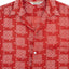 60's Rayon Bandana Print Loop Collar - Medium